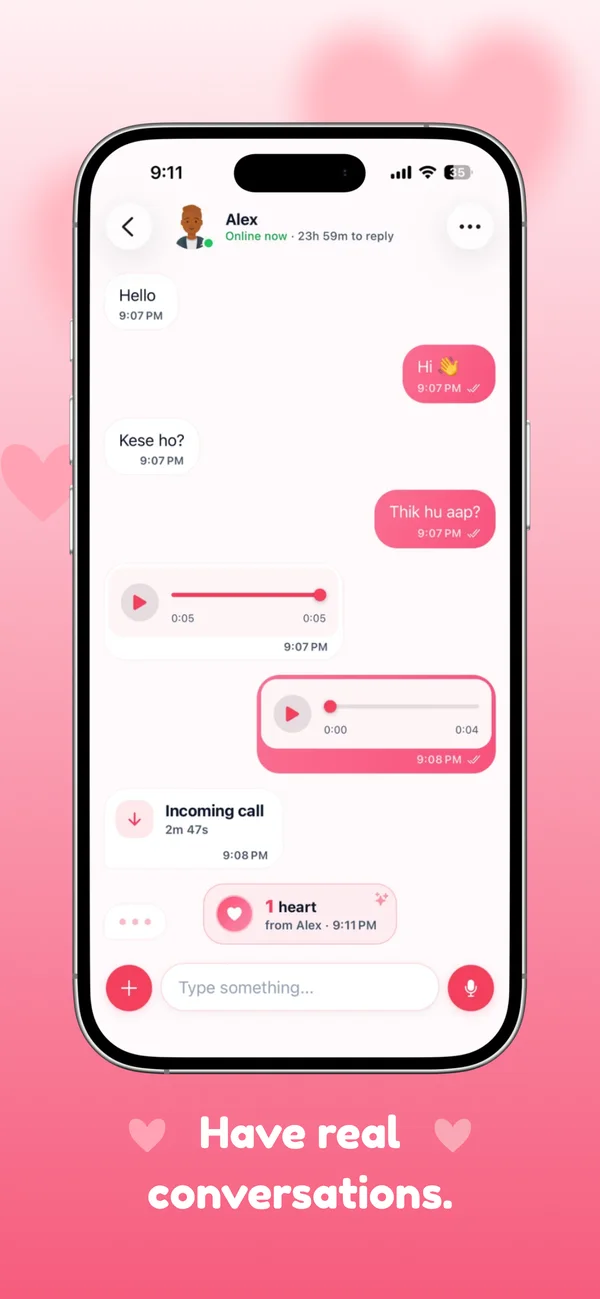 Amigify app screen 2